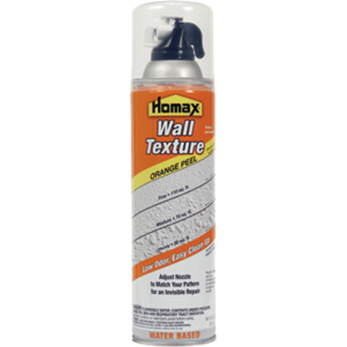 HOMAX 4092-06 20OZ ORANGE PEEL WATER BASED DRYWALL SPRAY TEXTURE