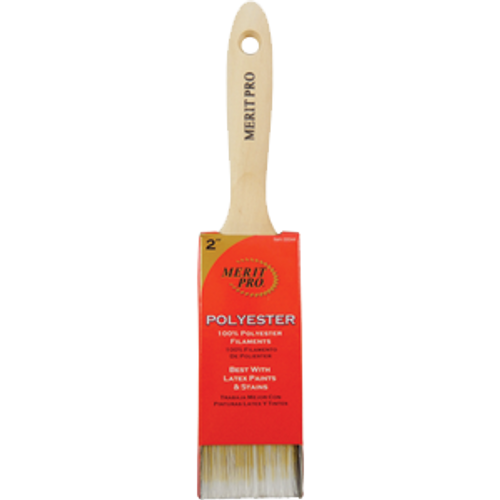 MERIT PRO 00044 2" 100% POLYESTER BEAVERTAIL BRUSH