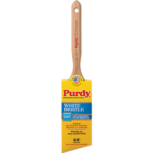 PURDY 116425 2-1/2" WHITE EXTRA OREGON ANGULAR BRUSH