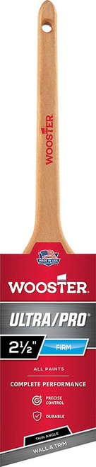 Wooster 4181 2-1/2" Ultra Pro Willow Firm Thin Angle Sash Brush - 6ct. Case