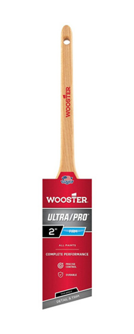 WOOSTER 4181 2" ULTRA PRO WILLOW FIRM THIN ANGLE SASH BRUSH - 6ct. Case