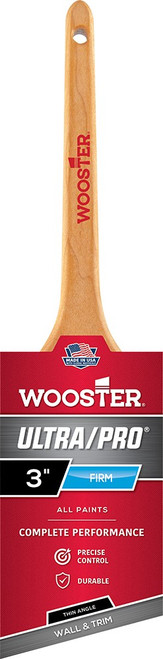 WOOSTER 4181 3" ULTRA PRO WILLOW FIRM THIN ANGLE SASH BRUSH
