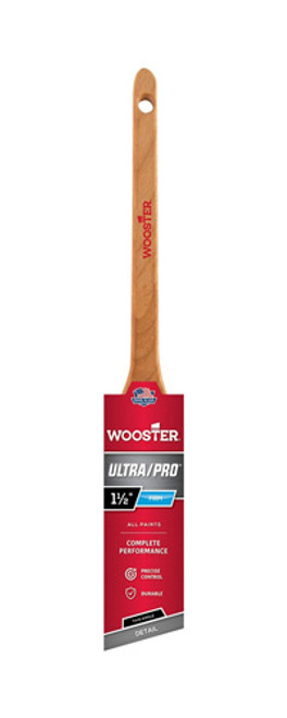 WOOSTER 4181 1-1/2" ULTRA PRO WILLOW FIRM THIN ANGLE SASH BRUSH - 6ct. Case