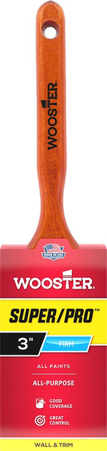 Wooster J4102 3" Super Pro Badger Flat Sash Paint Brush