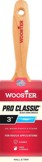 WOOSTER Z1104 3" MAJESTIC PAINT BRUSH BLACK CHINA