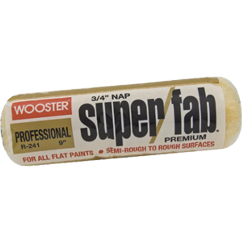 WOOSTER R241 4" SUPER FAB 3/4" NAP ROLLER COVER