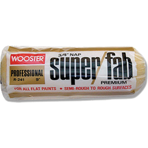 WOOSTER R241 9" SUPER FAB 3/4" NAP ROLLER COVER