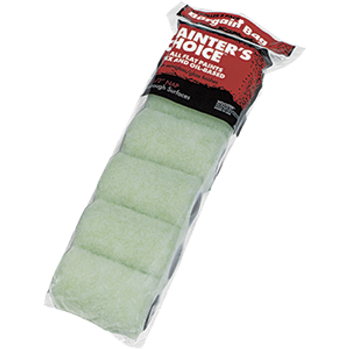 WOOSTER R271 4" GREEN 1/2" NAP ROLLER COVER 6PK