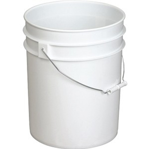 Encore 50640 5GL 70 mil White Empty Mixing Pail