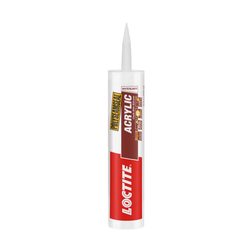 Loctite 1507598 10oz Polyseamseal Almond Acrylic Caulk w/ Silicone 12cc. - 12ct. Case