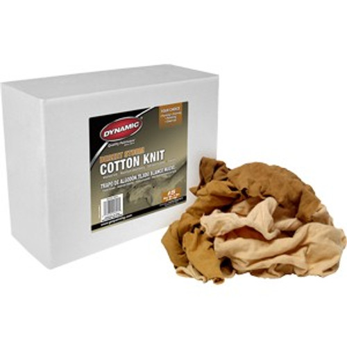 Dynamic/Merit Pro 00623 #5 4Lb Box Desert Storm Cotton Knit Wiping Cloth