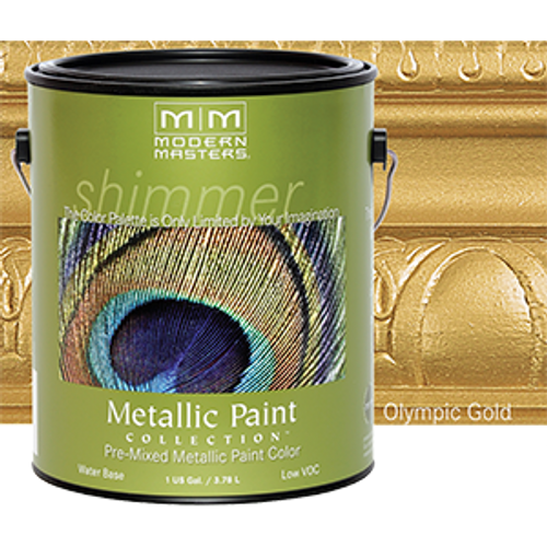 MODERN MASTERS ME659 1G OLYMPIC GOLD METALLIC PAINT