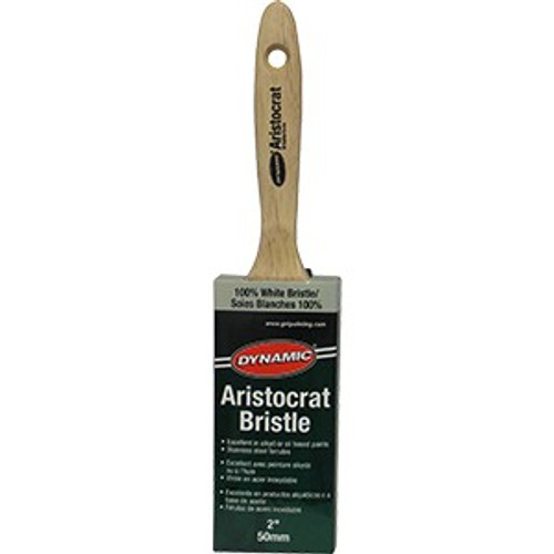 Dynamic HB198105 50mm (2") Aristocrat Flat White Bristle Brush
