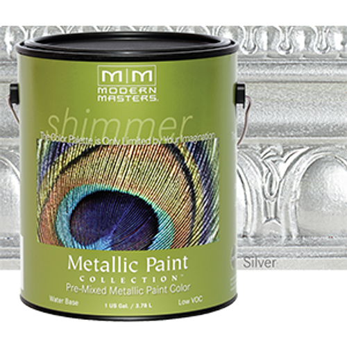 MODERN MASTERS ME150 1G SILVER METALLIC PAINT