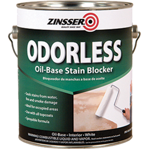 ZINSSER 03951 1G BULLSEYE HIGH HIDE ODORLESS PRIMER SEALER 335 VOC