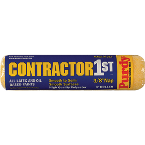 PURDY 688092 9" CONTRACTORS 1ST 3/8" NAP ROLLER COVER