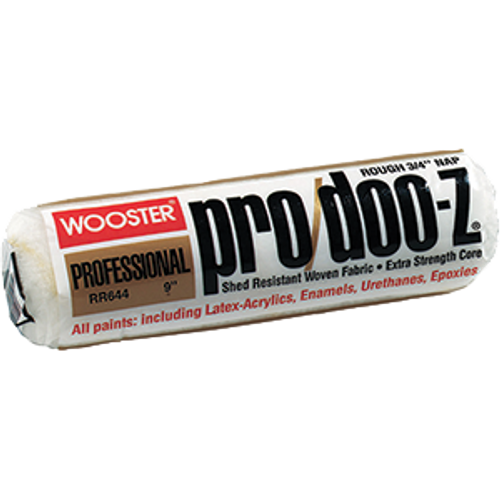 WOOSTER RR643 9" PRO DOO-Z 1/2" NAP ROLLER COVER