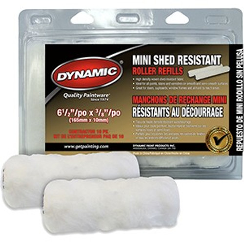 Dynamic HM005603 165mm x 10mm (6-1/2" x 3/8") Mini Shed Resistant Refill 10Pk