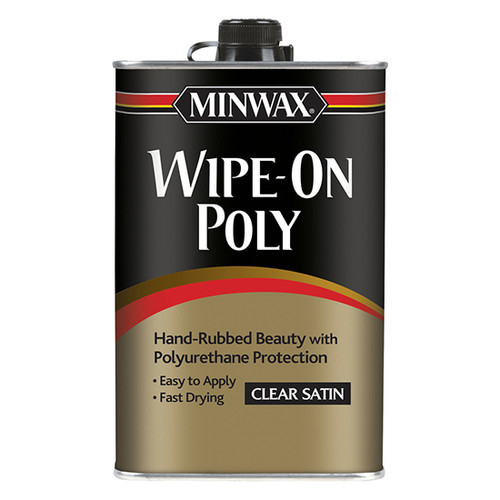 MINWAX 40910 PT SATIN WIPE-ON POLY