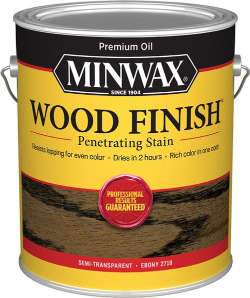 Minwax 71013 1G Ebony 2718 Stain 515 VOC - 2ct. Case