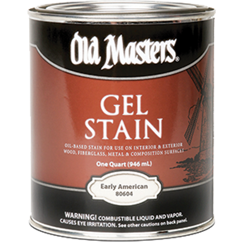 OLD MASTERS 80604 QT EARLY AMERICAN GEL STAIN