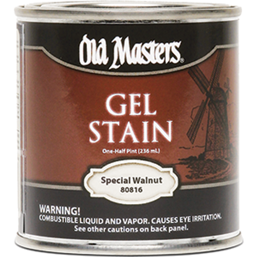 OLD MASTERS 80816 .5PT SPECIAL WALNUT GEL STAIN