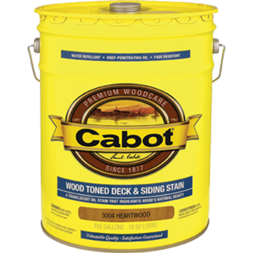 CABOT 3004 5G HEARTWOOD CLEAR SOLUTION