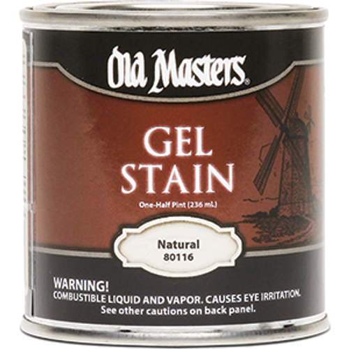 OLD MASTERS 80116 .5PT NATURAL GEL STAIN