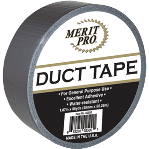 MERIT PRO 02500 2" X 55YD UTILITY CLOTH DUCT TAPE 88009