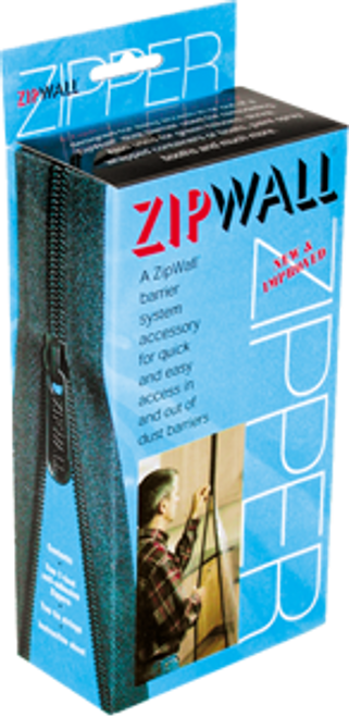 ZIPWALL AZ2 2PK ADHESIVE 84" ZIPPERS