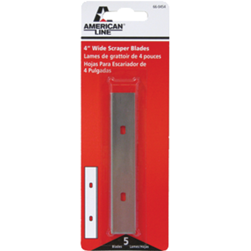 ASR 66-0454 WIDE BLADE SCRAPER BLADE 5PK - 6ct. Case