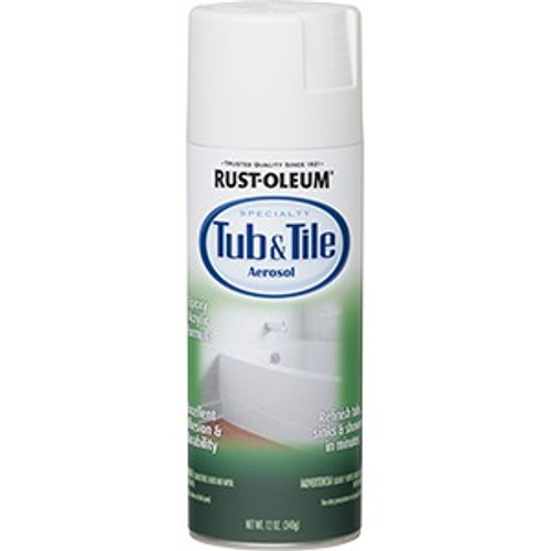 Rust-Oleum 280882 12 oz. White Tub-N-Tile Epoxy Spray