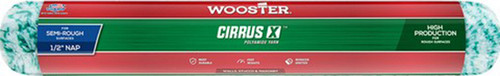 Wooster R184 18" Cirrus X 1/2" Nap Roller Cover - 6ct. case