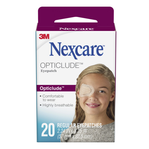 Nexcare Opticlude Eye Patch, Regular