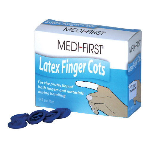 Medi-First Finger Cot, 2-1/2 Inch Length