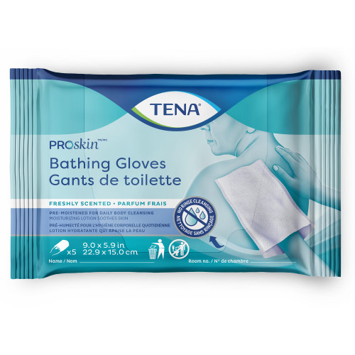 TENA ProSkin Bathing Gloves, Freshly Scented