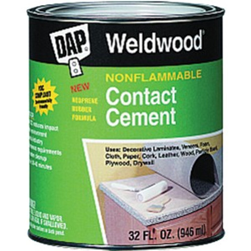 DAP 25332 qt Weldwood Nonflammable Contact Cement