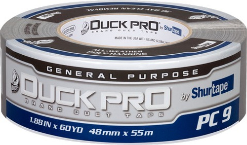 Shurtape 105450 48mm X 55m DuckPro Silver General Purpose Duct Tape