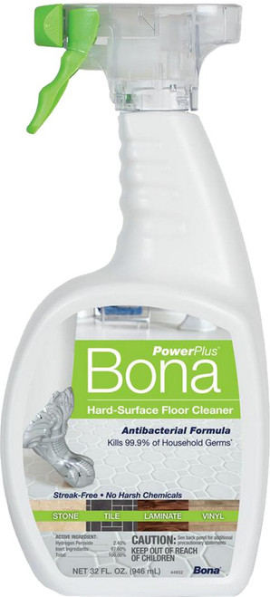 Bona WM851051001 32oz PowerPlus Hard Surface Antibacterial Cleaner Spray