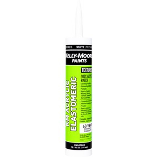 Kelly-Moore 10.1oz White Textured Acrylic Elastomeric Caulk