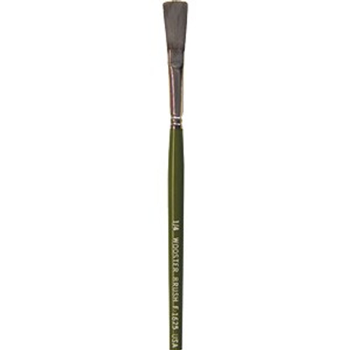 Wooster F1625 1/4" Ox Hair Letterer Brush