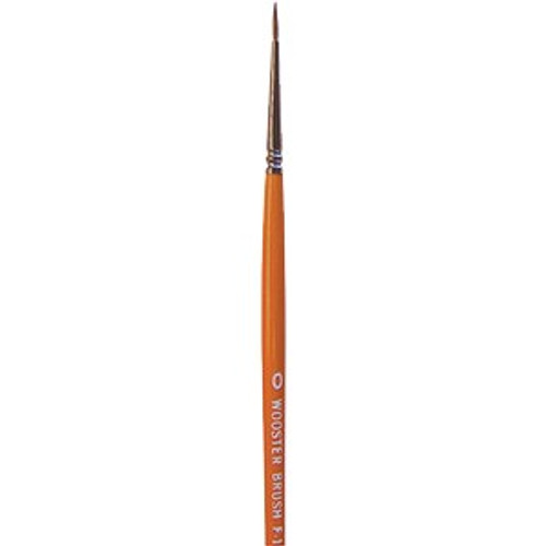 Wooster F1627 #0 Red Sable Watercolor Pointed Artist Brush