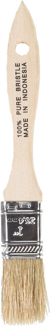 Wooster F5117 1" Import White China Bristle Chip Brush