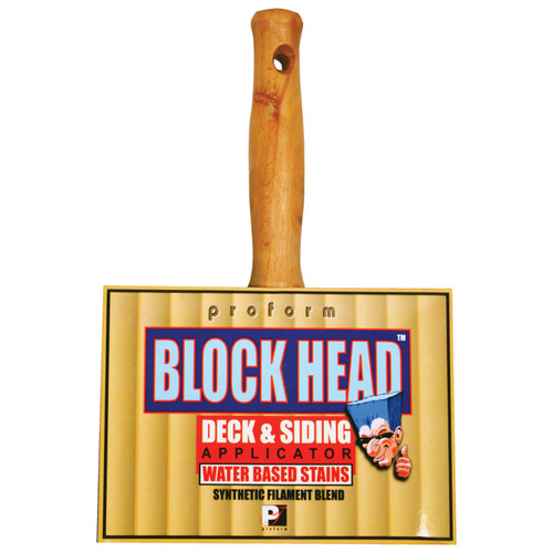 6" Proform CBH6.0L Blockhead Block Paint Brush