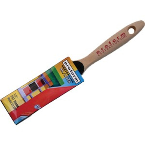 Proform C1.5BS 1.5" Contractor Straight Cut Pbt Brush W/ Beaver Tail Handle