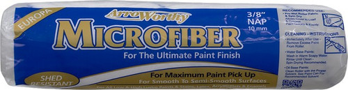 ArroWorthy 9MFR3 9" x 3/8" Nap Microfiber Roller Cover