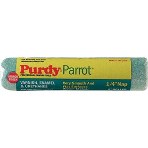 Purdy 144644091 9" x 1/4" Nap Woven Parrot Roller Cover