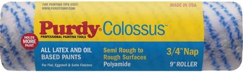 Purdy 144630094 9" x 3/4" Nap Polyamide Colossus Roller Cover