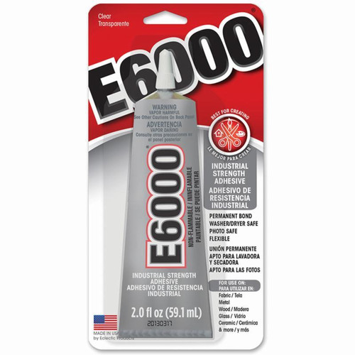 2 Oz Eclectic 800432 E6000 Craft Adhesive