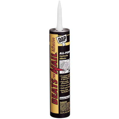 10.3 Oz Dap 25082 Beats The Nail All Purpose Construction Adhesive